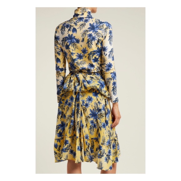 Balenciaga 2018 Yellow Dress Size Small - Picture 2 of 5